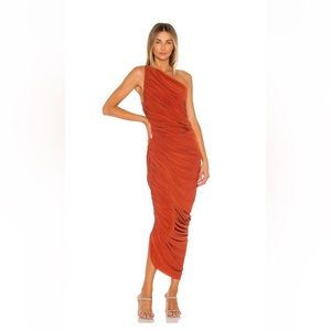 Norma Kamali one shoulder dress